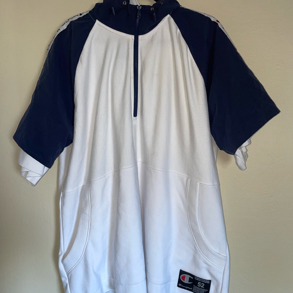 Champion Short Sleeve Hoodie